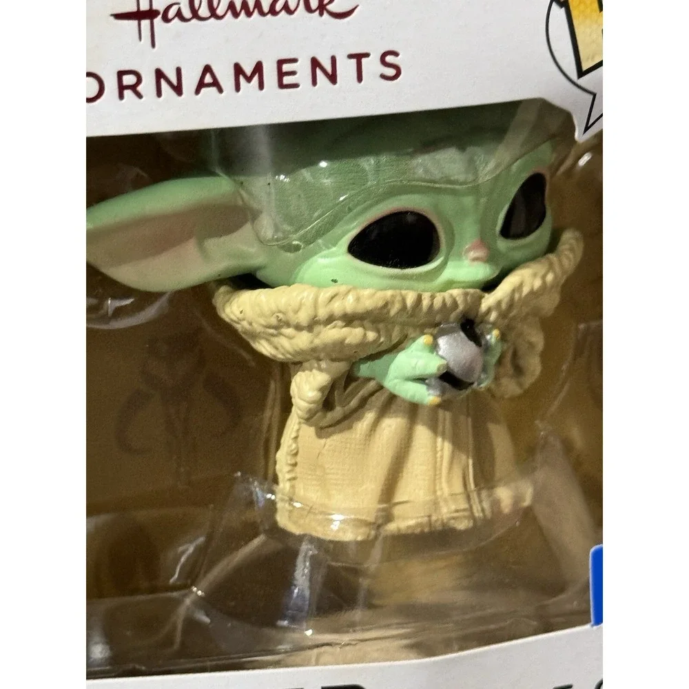 Hallmark 2021‎ Funko Pop Baby Yoda Child Star Wars Walmart Christmas Ornament